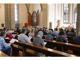 Dankgottesdienst der Kommunionkinder (© Karl-Franz Thiede)